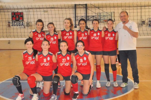 L&apos;under 13 della Asp Civitavecchia al completo