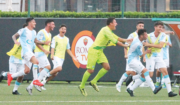 Esulta l&apos;Entella ©DeCesaris