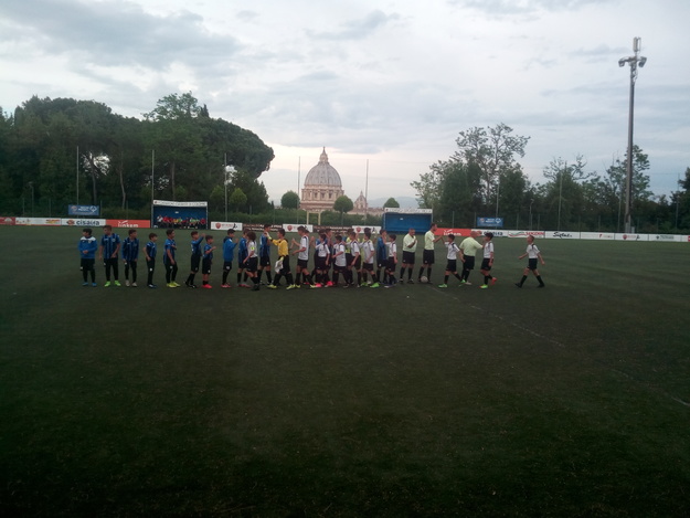 L&apos;inizio del match