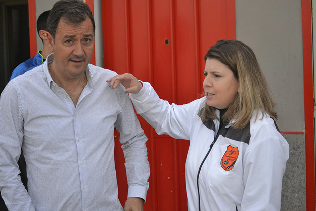 Il ds con la presidentessa ©Grottaferrata