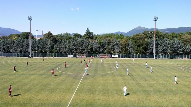 L&apos;inizio del match (Foto©ApriliaCalcio)