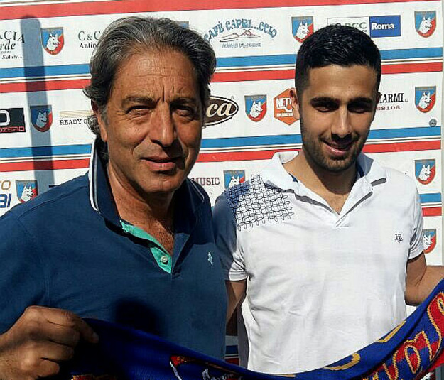 Il presidente Mirra e Federico Mazzuca