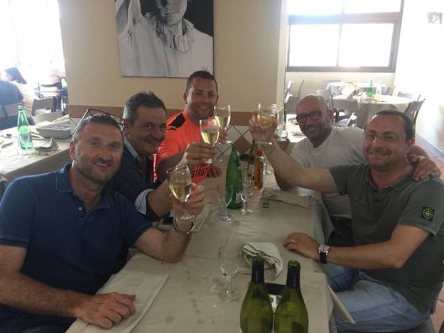 Lo staff della Polisportiva Monti Cimini (foto Facebook)