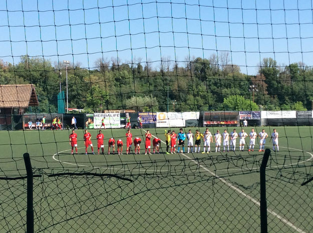 le due squadre in campo @Gaz Reg