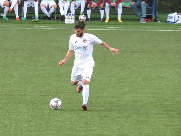 Alessio Fatati con la maglia del Trastevere