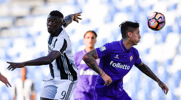 Kean in azione contro la Fiorentina (FOTO juventus.com)