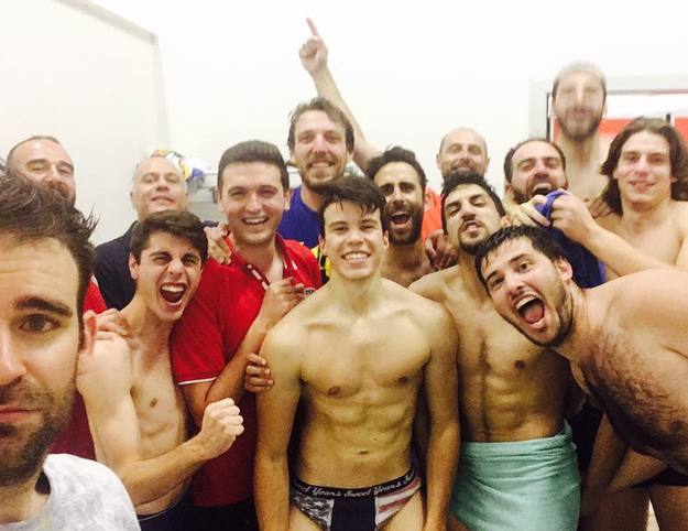 I ragazzi del Grottaferrata in festa