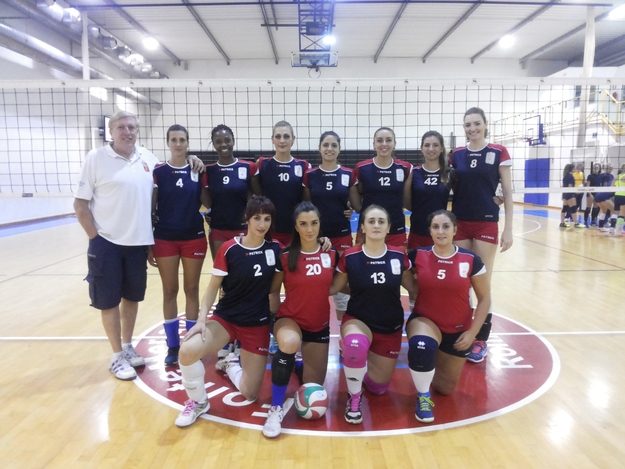 Le ragazze della All Volley che hanno conquistato la promozione in B2