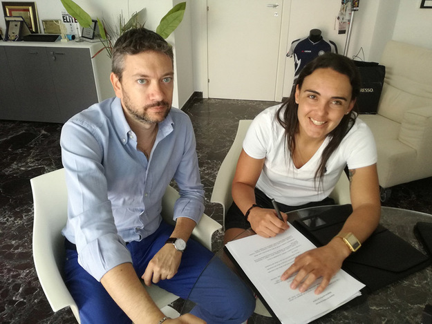 Il presidente Verde e Dayane Da Rocha