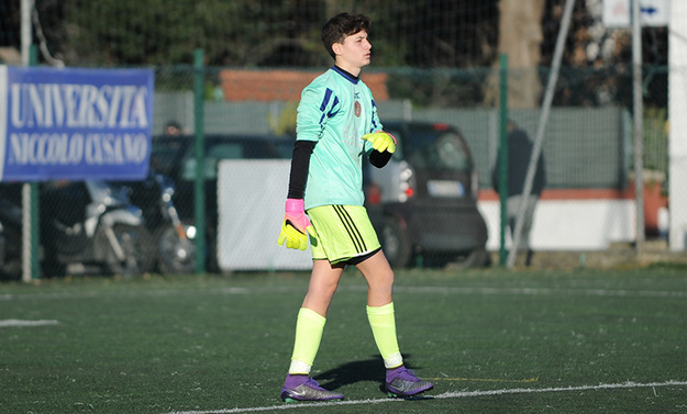 Marco Bellucci, portiere dell&apos;Aurelio ©Del Gobbo