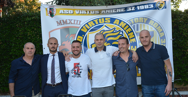 Lo staff tecnico della Virtus Aniene 3Z