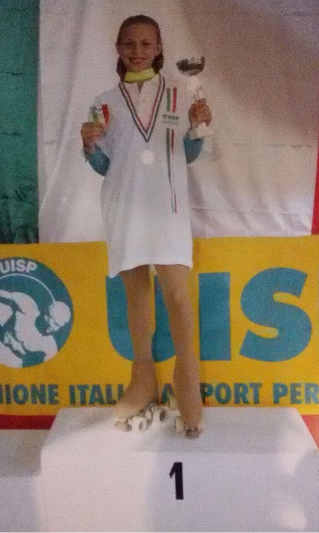 Francesca Buri sul podio