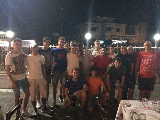 Foto di gruppo per l&apos;Under 20 della 3T Frascati