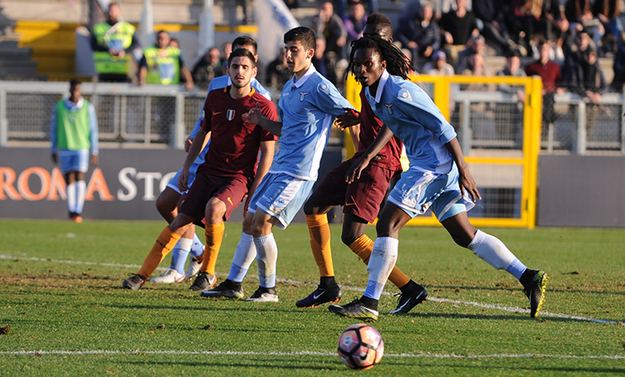 Uno scatto del derby di Tim Cup ©Del Gobbo