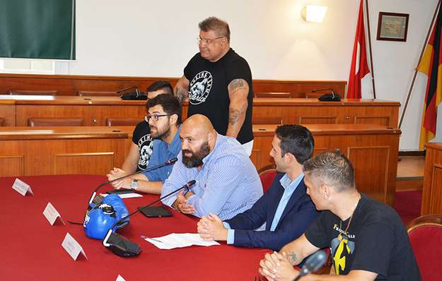La presentazione dell&apos;incontro