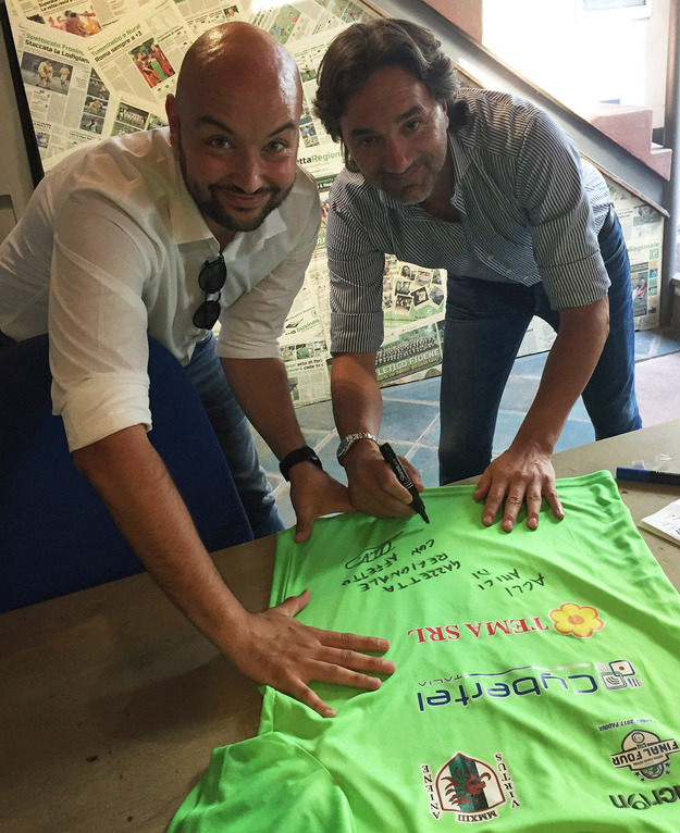 Alessio Vinci e Andrea Mestichella nella nostra redazione