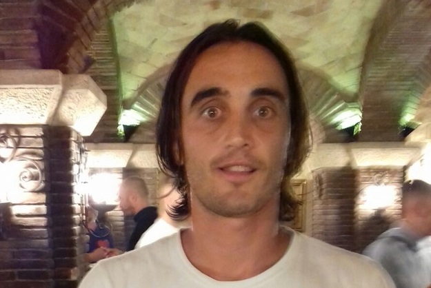 Orlando Fanasca durante la cena (foto Gazzetta Regionale)