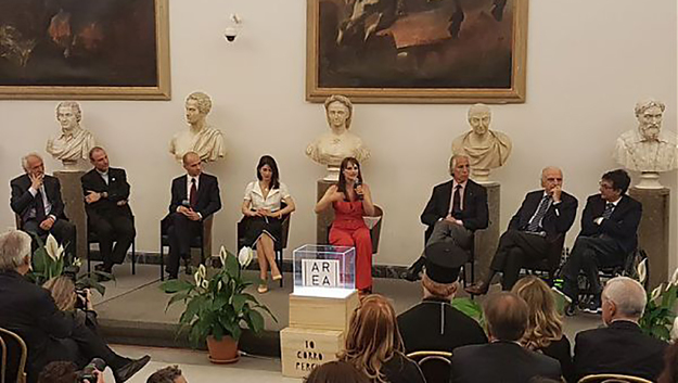 Uno scatto della conferenza