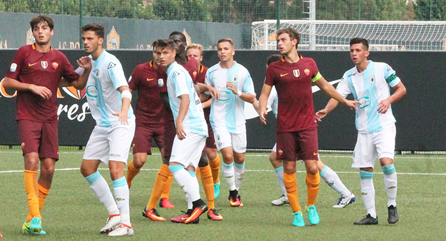 Ganea (il secondo dell&apos;Entella da sinistra) ©DeCesaris