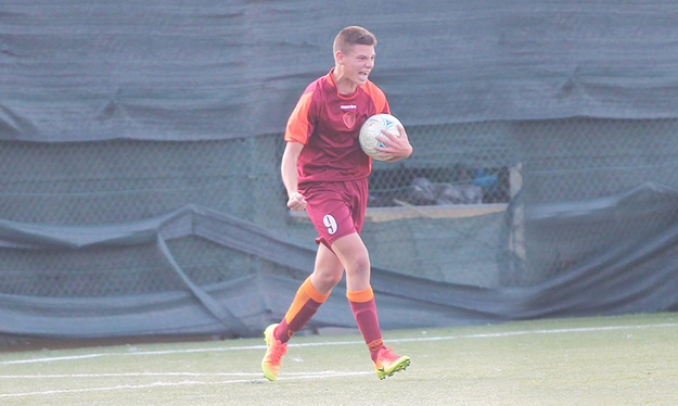 Max Bucur, bomber della Romulea Foto Del Gobbo