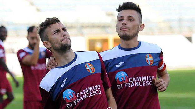 Rieti, Marcheggiani esulta
