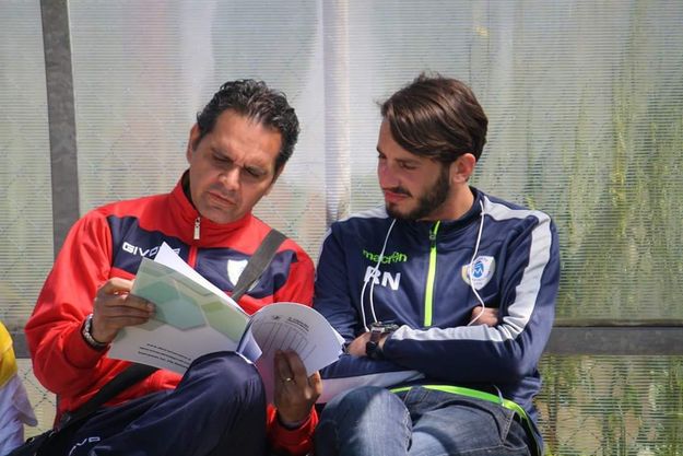 A destra il ds gialloblù, Riccardo Neri (C)GazReg
