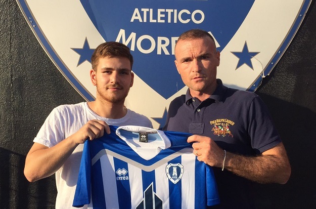 Andrea Terziani ufficiale al Morena