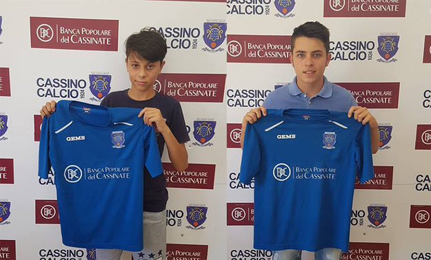 Ruscito e Panaccione ©Facebook/SoccerAcademyCassino