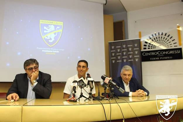 La conferenza stampa di presentazione di mister Longo © Frosinone Calcio