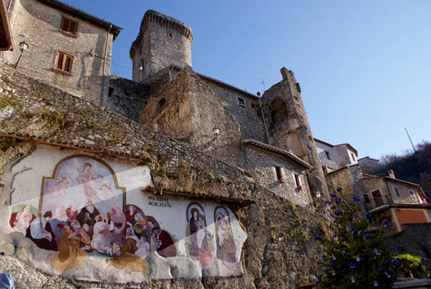 Uno scorcio di Cantalice