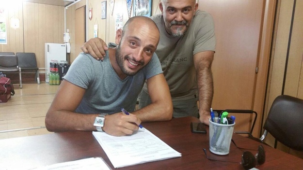 Daniele Nohman firma con l&apos;Albalonga
