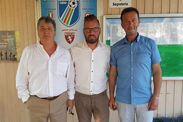 La presentazione di mister Coscia