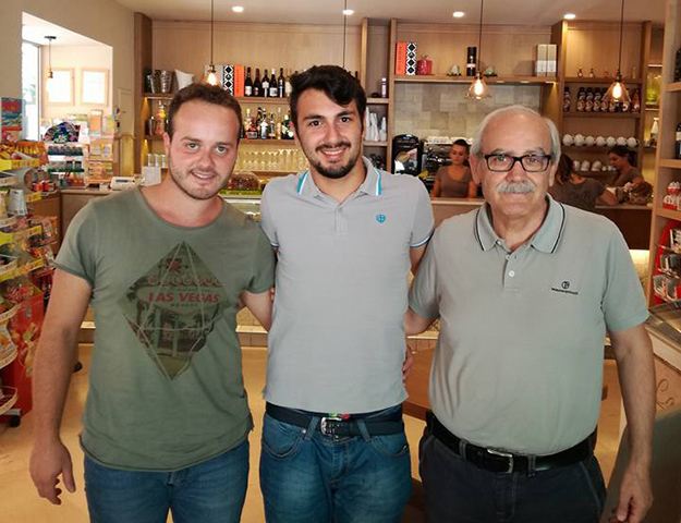 Francesco Viola con il ds e il vice presidente