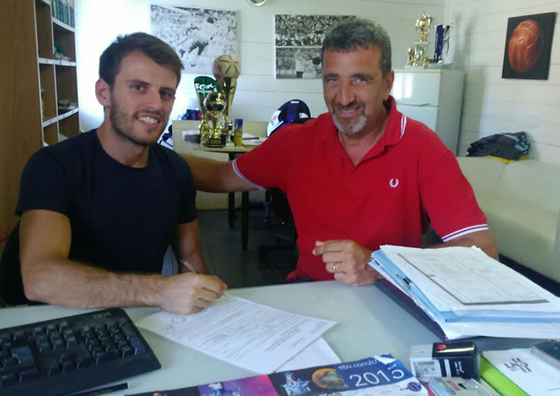 Mihnea Pielmus ed il dg Francesco Cesino