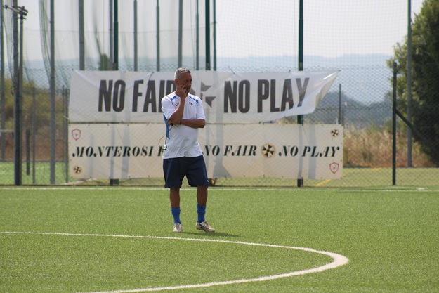Fabrizio Ferazzoli, allenatore del Monterosi