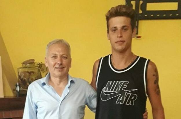 Matrone insieme al presidente Maddaluna