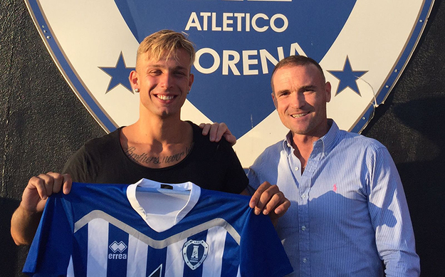 Ruben De Santis con Emiliano Leva ©AtleticoMorena