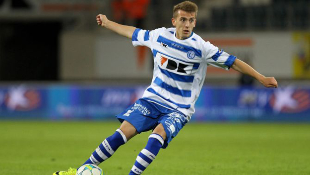 Vandeputte con la maglia del Gent
