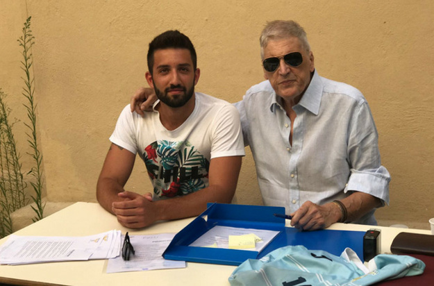 Rossi col presidente D&apos;Arpino