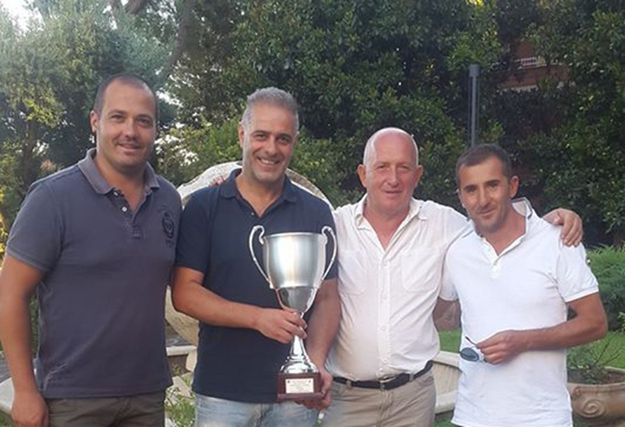 Foto dopo la premiazione alla Festa dei Calendari