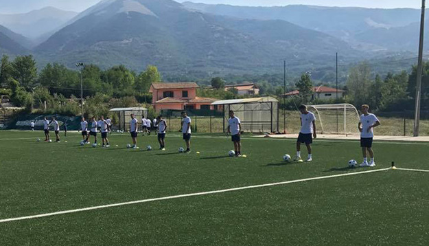 Allievi al lavoro ©Facebook/CassinoSoccerAcademy