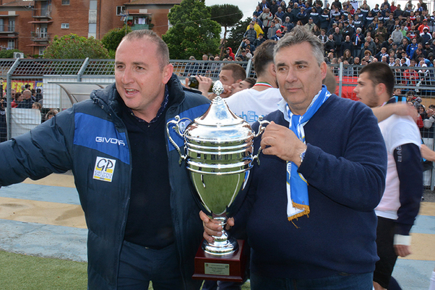 Livio Rocconi con il presidente Bianchi (@Lori)