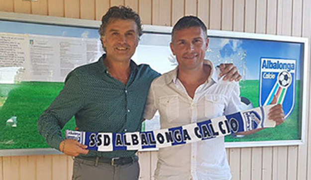 Albalonga, mister Pagliuca con il ds Armeni