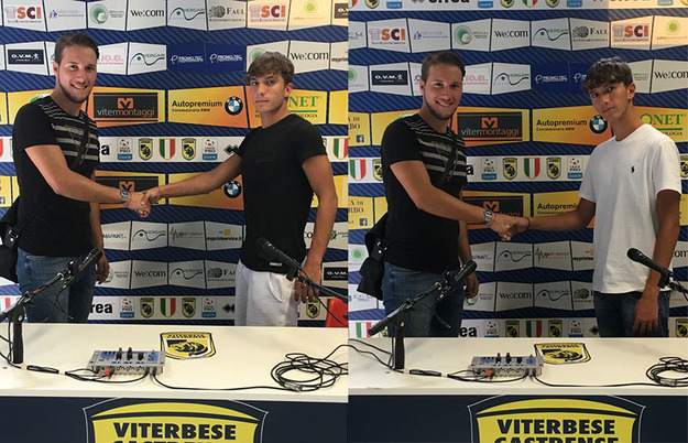 Lorenzo e Francesco Laudati con il dg Accetta