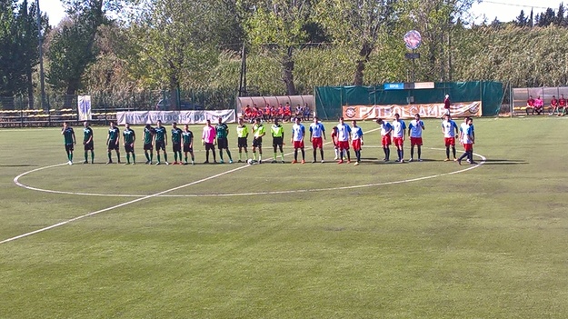 (L&apos;ingresso in campo)