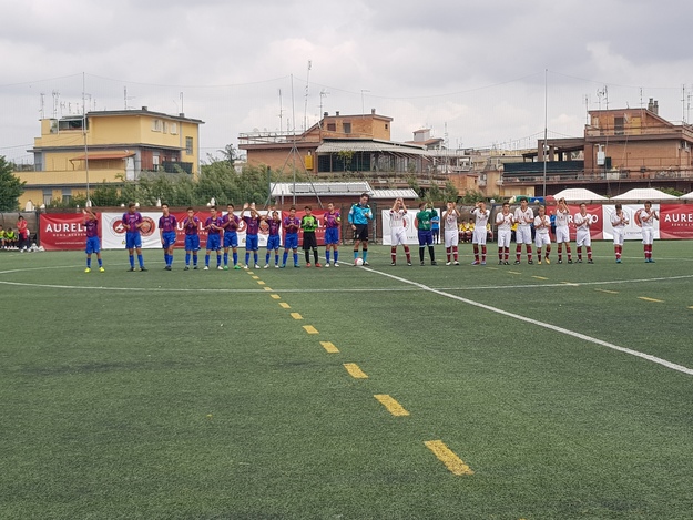 L&apos;inizio del match
