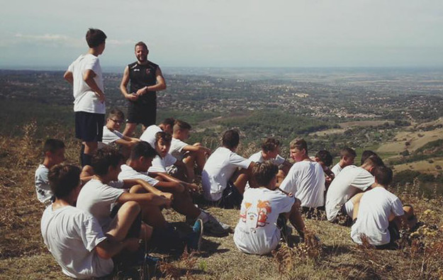 I Giovanissimi di Genovese in ritiro