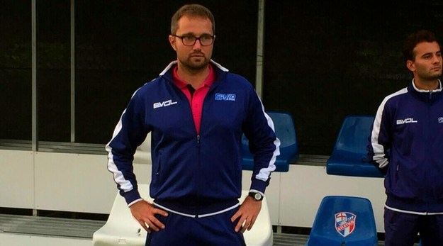 Mario Menasci in panchina ©GazReg