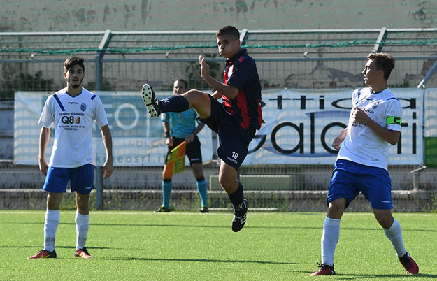 Libertini durante la finale scudetto dell&apos;anno scorso (©Lori)