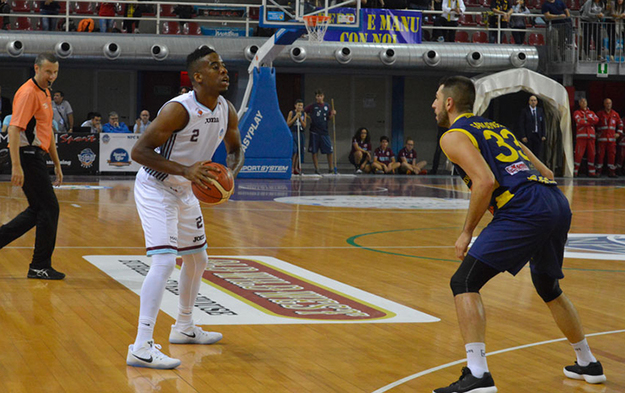 Uno scatto dal match